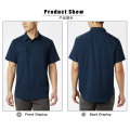 Stocklot Low Price Construction Breathable Workwear Safety Work Shirts With Buttons